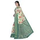 Linen Printed Saree for Women 