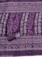 Cotton Blend Floral Printed Unstitch Dress Material for Women 