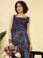 Tie Up Georgette Kurti for Women 