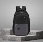 Polyester Backpack for Men & Women, Black