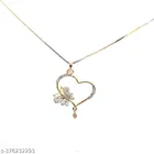 Alloy Necklace with Earrings for Women 