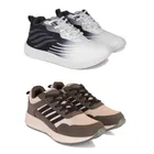 Sports Shoes for Men, Multicolor, Pack of 2 