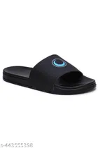 Sliders for Men, Black & Blue 
