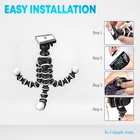 Flexible Gorillapod Tripod with Mobile Attachment for DSLR, Action Cameras & Smartphones Tripod 