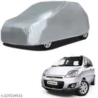 Taffeta Waterproof Car Cover for Chevrolet Spark (Multicolor)