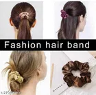 Silk Scrunchies for Women, Pack of 12 