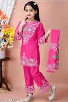 Cotton Kurta Set for Girls 