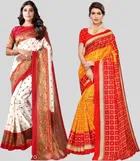Art Silk Printed Saree for Women 