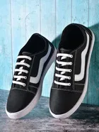 Sneakers For Men, Black & White 