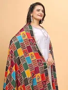 Chinon Printed Dupatta for Women 
