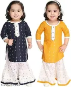 Rayon Kurta Set for Girls 