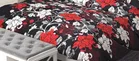 Polycotton Double Bedsheet with 2 Pillow Cover 