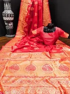 Banarasi Silk Zari Woven Saree for Women 