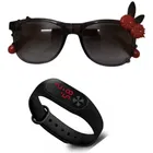 UV Protected Sunglass with Digital Watch for Boys & Girls 