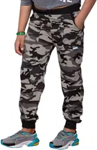 Cotton Blend Regular Fit Trackpants for Boys & Girls 