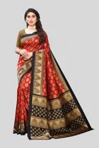 Art Silk Printed Saree for Women 