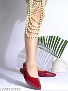 Shoetopia Flat Sandals Red 