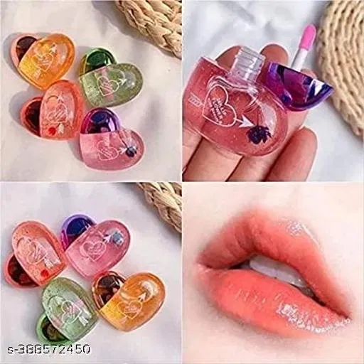 Lip Gloss Tint, Multicolor, Pack of 4