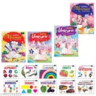 Bookford Cute Coloring & Learning Books Amazing Combo Set for kids - Set of 14 books - Alphabet, Unicorn, Animals, and Many more