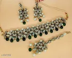 Women's Alloy Gold Plated Jewellery Set