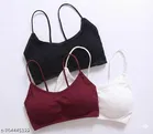 Everyday Bandeau Bra for Women, Pack of 3 