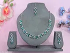 Necklace Set Blue Free Size for Women