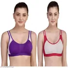Polycotton Sports Bra for Women 