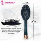 Wet Brush Detangler Hair Brush Crown Handle Ultra-Soft IntelliFlex Bristles--HR153 