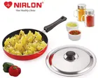 Aluminium Non- Stick Fry Pan with Bakalite Handle & Steel Lid 