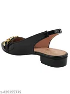 Solid Patent Leather Ballerinas for Women 