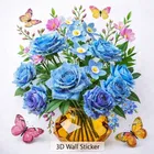 Fancy 3D Floral Wall Sticker 
