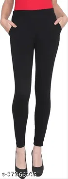 Cotton Lycra Trouser for Women 