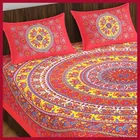 Double Bedsheet with 2 Pillow Covers 