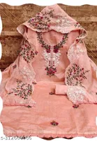 Embroidered Unstitched Suit for Women 