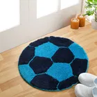 Microfiber Anti Skid Doormat, Blue 