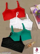 Cotton Bra for Women, Multicolour, Pack of 4 