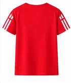 Solid Polyester T-Shirt for Boys 