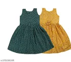 Pack Of 2 Frocks & Dresses for Girls 