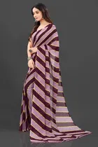 Georgette Printed Saree for Women 