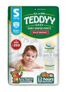 Teddyy Baby Easy Diapers Pants Small 40 Units