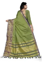 Cotton Embellished Saree for Women 