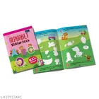 Alphabet And Numbers Sticker Book for kids 