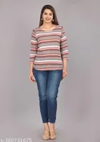 Rayon Printed Kurti for Women 