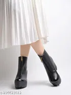 Shoetopia Girls Boots - Black 