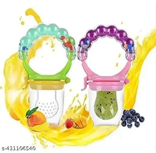 Baby Rattle Nibbler,Fruit Feedee#Teether Feeder Baby Gift