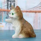 Resin Little Cat Decorative Showpiece 