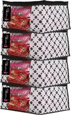 Non Woven Printed Saree Cover (Multicolor, Pack of 4)