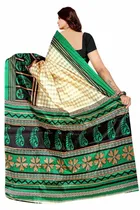 SVB साड़ी टफेटा साड़ी विदआउट ब्लाउज पीस 