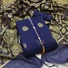 Jacquard Unstitched Dress Material for Women 