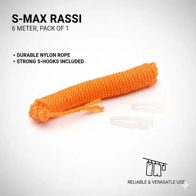 Clothes Hanging Rassi, 6 Meter, Pack of 1